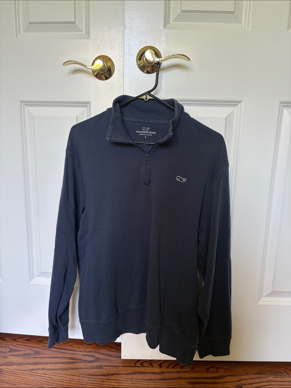 Vineyard Vines Men's Navy Quarter-Zip Pullover
